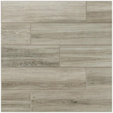 Daltile QuicTile 6 in. x 24 in. Perspective Grey Glazed Porcelain Locking Floor Tile (10.2 sq. ft. / case)
