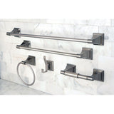 Monarch 5-Piece Bathroom Accessory Set in Brushed Nickel - Super Arbor