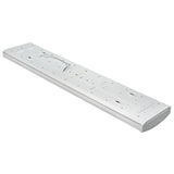 4 ft. High Output 5200 Lumens Integrated LED White Wraparound Light 4000K Bright White 120-277v Multi-Volt Direct Wire