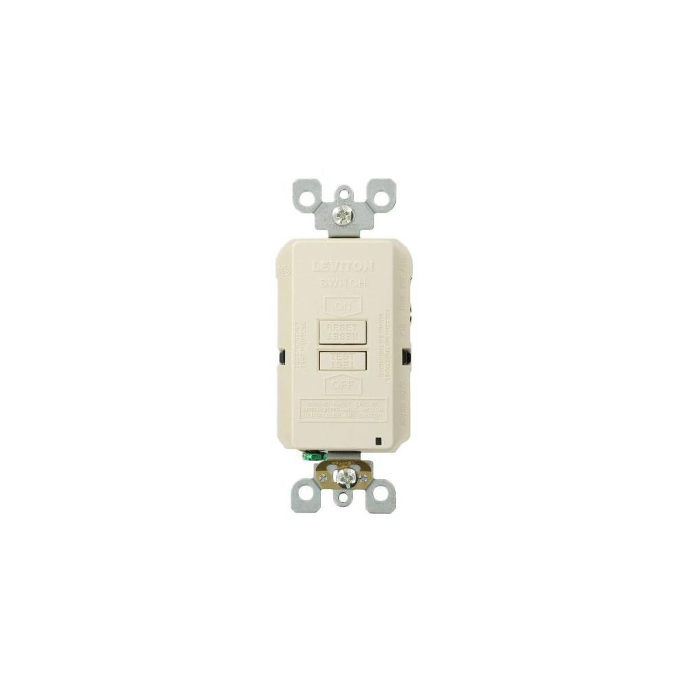 20 Amp 125-Volt Combo Self-Test Blank Face GFCI Outlet, White - Super Arbor