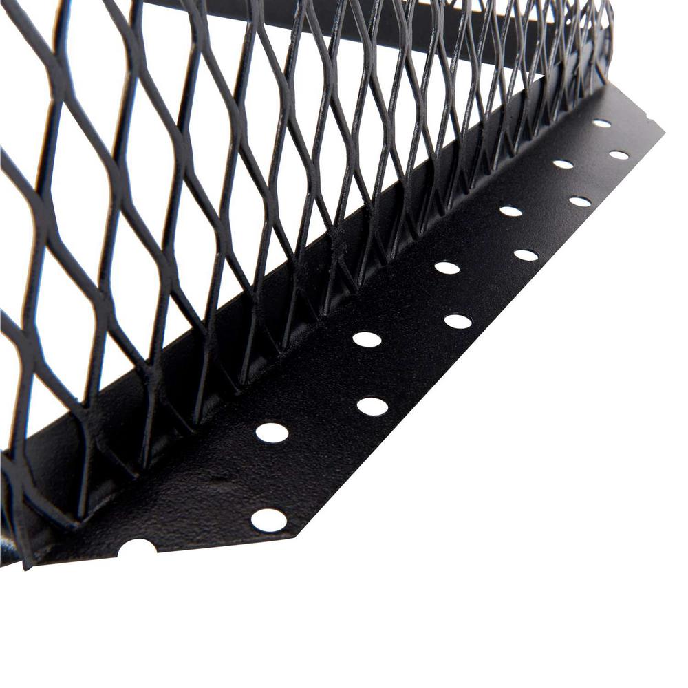 VentGuard 11 in. x 11 in. Roof Wildlife Exclusion Screen in Galvanized Black - Super Arbor