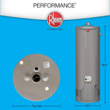 Performance 29 Gal. Tall 6 Year 30,000 BTU Ultra Low NOx (ULN) Natural Gas Tank Water Heater - Super Arbor