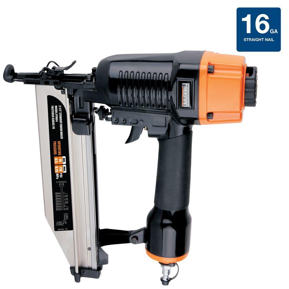 Pneumatic Framing and Finishing Nailers and Staplers Combo Kit with Canvas Bag and Fasteners (5-Piece) - Super Arbor