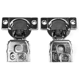 105-Degree 1-1/2 in. (35 mm) Overlay Soft Close Face Frame Cabinet Hinges with Installation Screws (30-Pairs) - Super Arbor