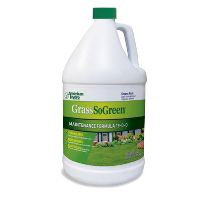 American Hydro Systems 128 oz. 4000 sq. ft. Grass-so-Green Liquid Lawn Fertilizer - Super Arbor