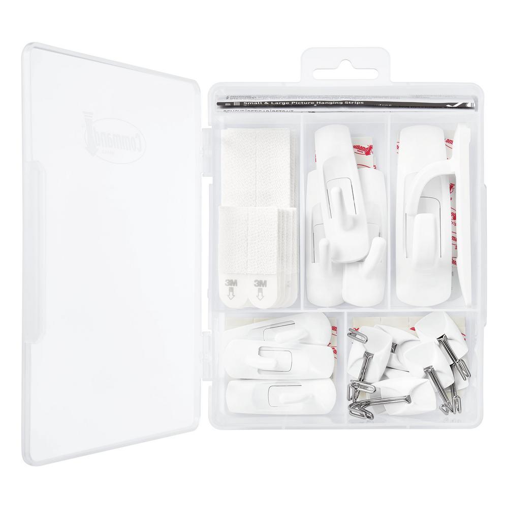 4-Adhesive Strips Ceiling Hooks 3-Hooks - Super Arbor
