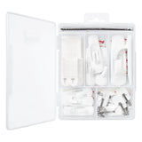 4-Adhesive Strips Ceiling Hooks 3-Hooks - Super Arbor