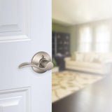 Accent Satin Nickel Dummy Door Lever - Super Arbor