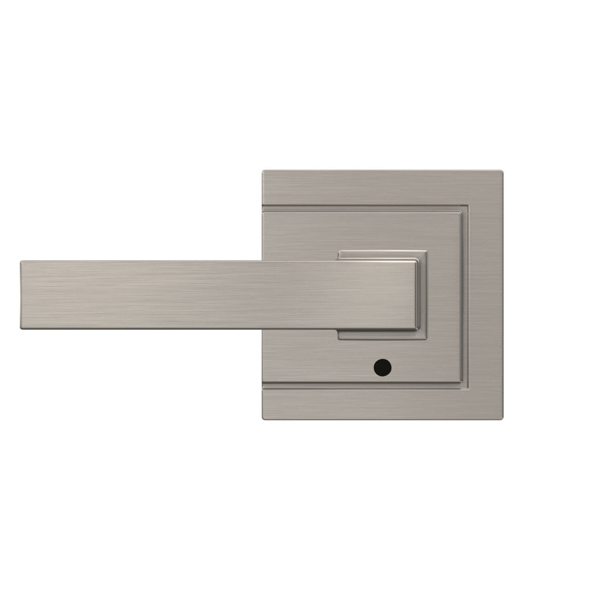 Schlage Custom Northbrook Lever with Upland Trim, Matte Black – Combined Interior (Hall/Closet & Bed/Bath)