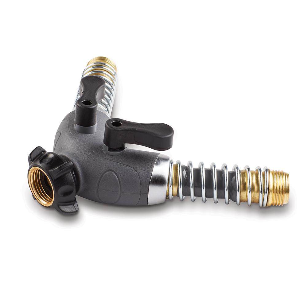 Dual Flex Connect Shut-Off Hose Adaptor - Super Arbor