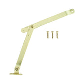 Bright Brass Lid Support Right-Hand Hinges