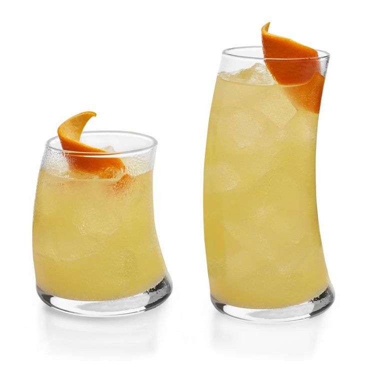 Swerve 16-Piece Drinkware Glass Set