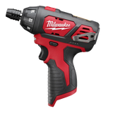 Milwaukee M12 FUEL 12V Cordless 1/4 in. Hex 2‑Speed Screwdriver Kit with M12 3/8 in. Right Angle Drill (Tool‑Only)