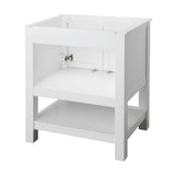 Gazette 30 in. W Bath Vanity Cabinet Only in White - Super Arbor