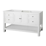 Gazette 30 in. W Bath Vanity Cabinet Only in White - Super Arbor