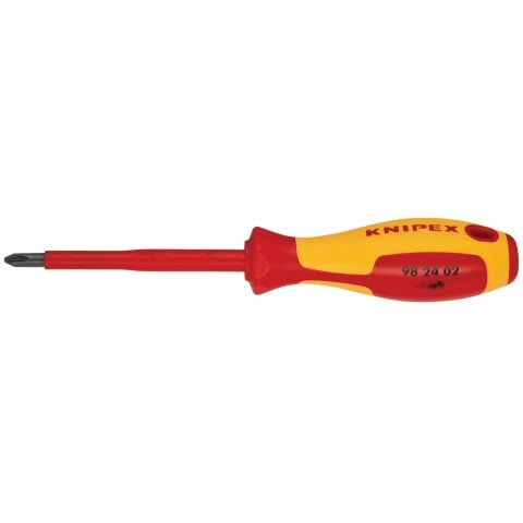 KNIPEX 7-Piece 1000V Insulated Pliers & Screwdriver Tool Set with Tool Roll