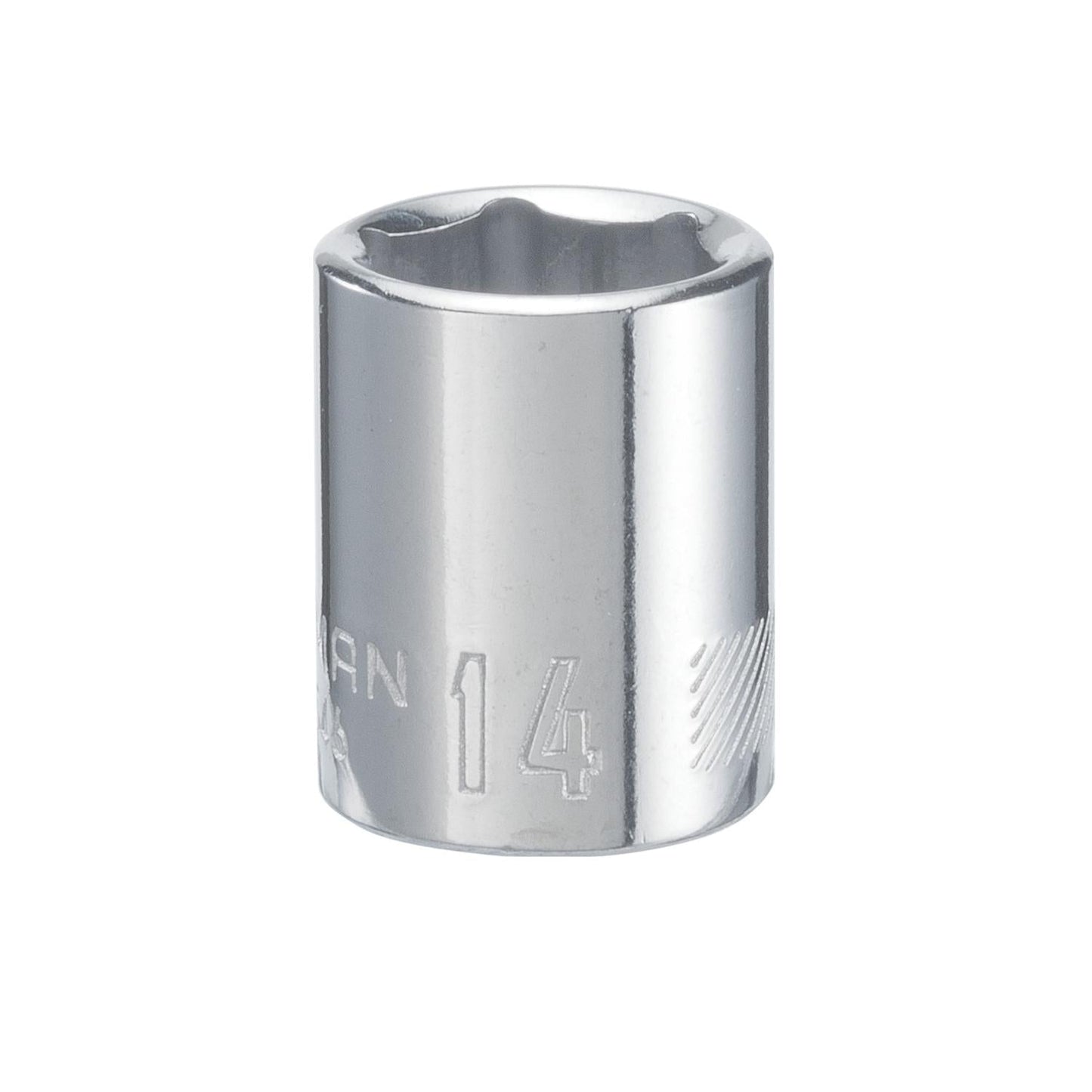 Craftsman 14mm Metric 6-Point Shallow Socket, 3/8-inch Drive