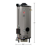 Commercial Universal Heavy Duty 100 Gal. 399.9K BTU Low NOx (LN) Natural Gas Tank Water Heater - Super Arbor