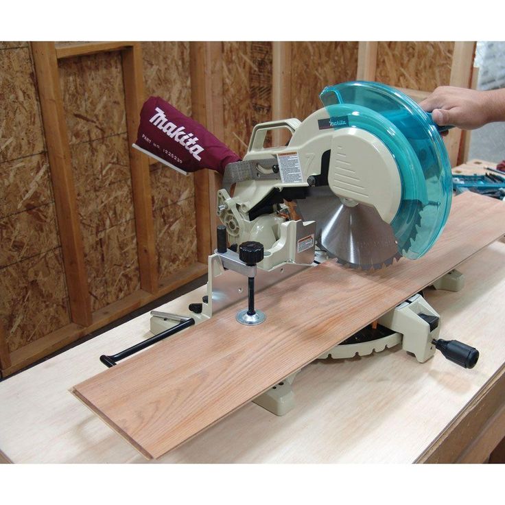 15 Amp 12 in. Corded Single-Bevel Compound Miter Saw with 40T Carbide Blade and Dust Bag