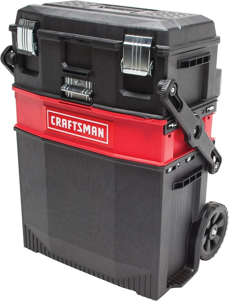 CRAFTSMAN 22-in 1-Drawer Black Metal Wheels Lockable Tool Box