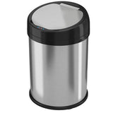 iTouchless 8-Gallon Stainless Steel Metal Touchless Trash Can with Lid