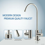 Essence 75 GPD 7-Stage Reverse Osmosis Water Filtration System with Alkaline Mineral pH+ and UV Ultra-Violet Sterilizer