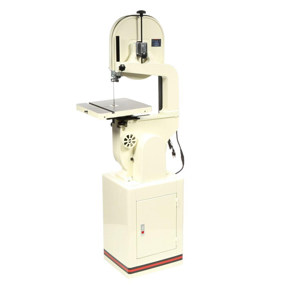 1 HP 14 in. Woodworking Vertical Band Saw with Closed Stand, 115/230-Volt, JWBS-14CS