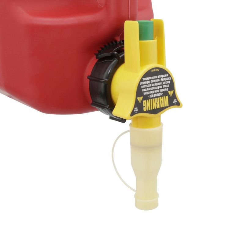 No Spill 2.5 Gal. Poly Gas Can (CARB and EPA Compliant)