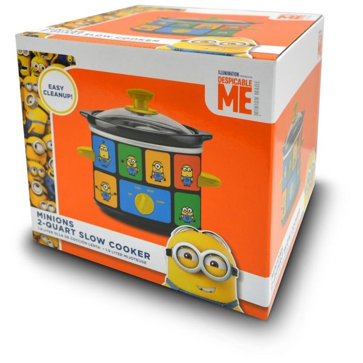 Minions 2 Qt. Slow Cooker Yellow
