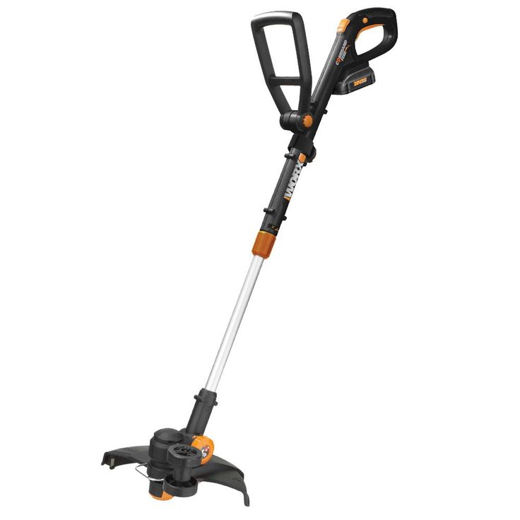 Worx PowerShare 20-Volt 12 in. 2Ah Sting Trimmer and Wheeled Edger (Battery and Charger Included)
