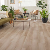 STAINMASTER Ellyn Hickory 6-mm x 7-3/32-in W x 47-in L Waterproof Interlocking Luxury Vinyl Plank Flooring (17.33-sq ft/case)