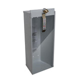 18.86 in. H x 8.11 in. W x 6.0 in. D 5 lbs. Steel Industrial Grade Fire Extinguisher Cabinet in White - Super Arbor