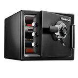 SFW082DTB 0.8 cu ft Fireproof Safe and Waterproof Safe with Dial Combination - Super Arbor