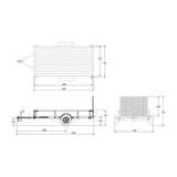 2023 lbs. Payload Capacity Landscape Trailer - Super Arbor