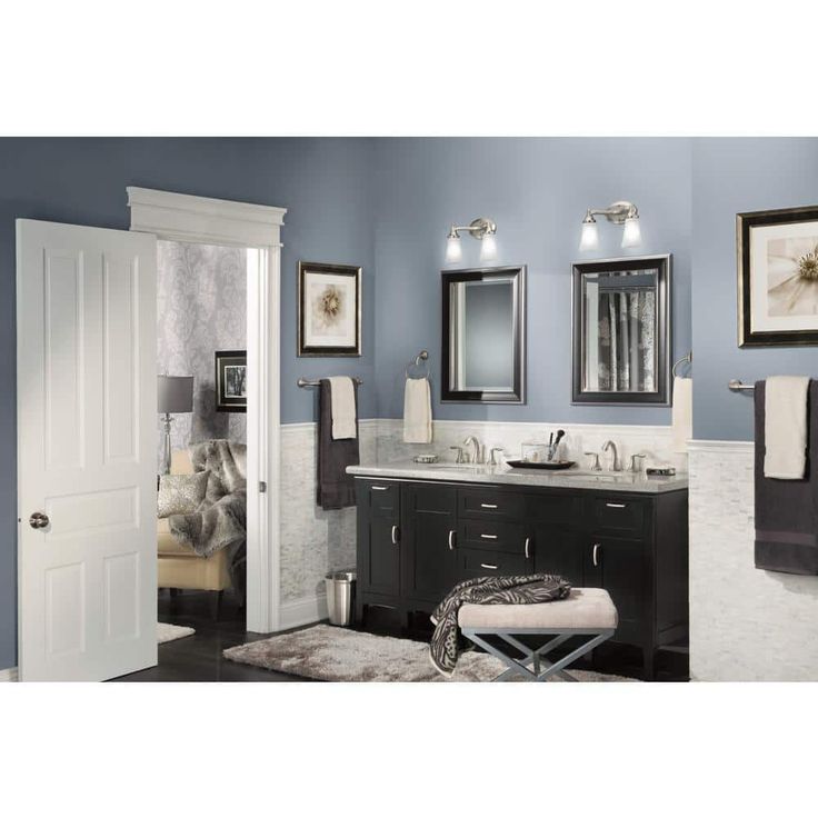 Eva 4-Piece Bath Hardware Set with 24 in. Towel Bar, Paper Holder, Towel Ring, and Robe Hook in Brushed Nickel