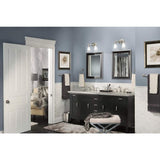 Eva 4-Piece Bath Hardware Set with 24 in. Towel Bar, Paper Holder, Towel Ring, and Robe Hook in Brushed Nickel