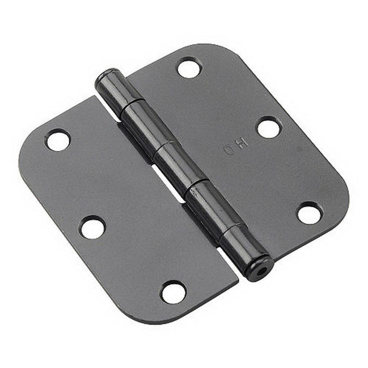Full Mortise Inset Black Hinge (3-Pack)