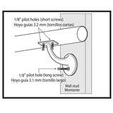 Everbilt Dark Oil-Rubbed Bronze Heavy-Duty Handrail Bracket