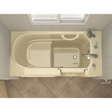 HD Series 26 in. x 53 in. Right Drain Quick Fill Walk-In Soaking Bathtub in Biscuit - Super Arbor