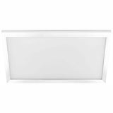 1 ft. x 4 ft. 50-Watt4000 Lumens Dimmable White Integrated LED Edge-Lit Flat Panel Flush Mount Light Color Changing CCT