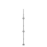 Rev-A-Shelf 22 in White Polymer D-Shape Lazy Susan, 3-Shelf