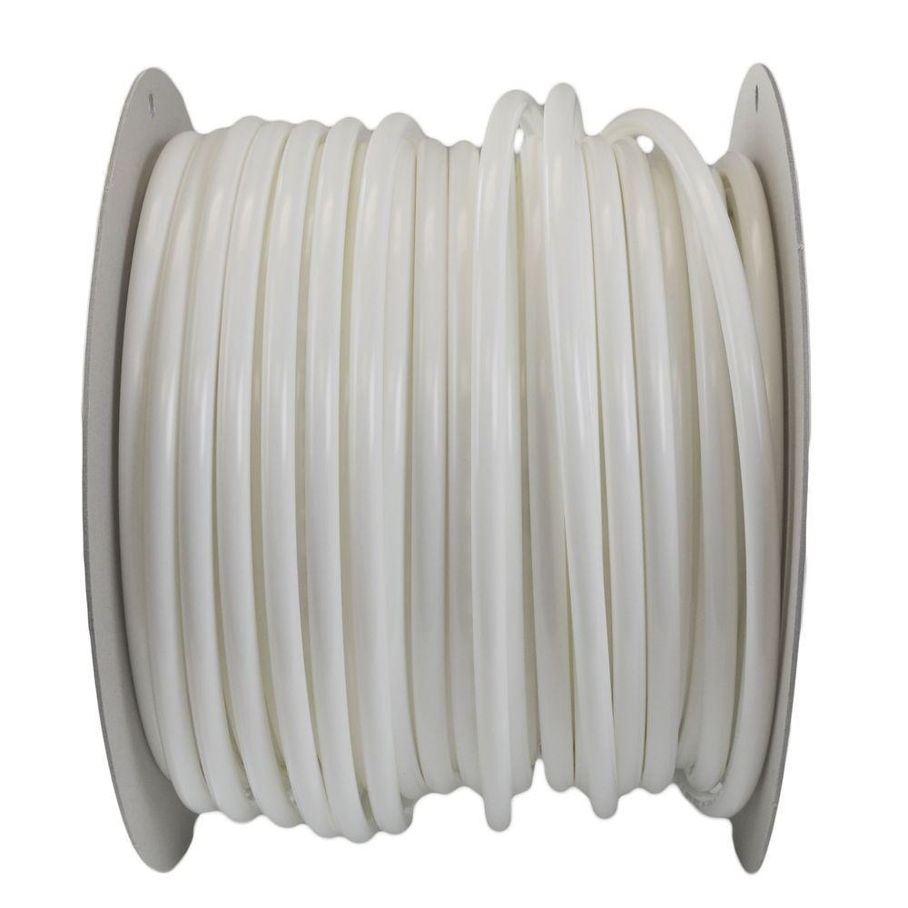 1/2 in. x 250 ft. Polyethylene Tubing Coil in White - Super Arbor