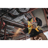FLEXVOLT 60-Volt MAX Li-Ion Cordless 4-1/2 in. to 6 in. Small Angle Grinder with 20-Volt 6-1/2 in. Circ Saw (Tool-Only) - Super Arbor