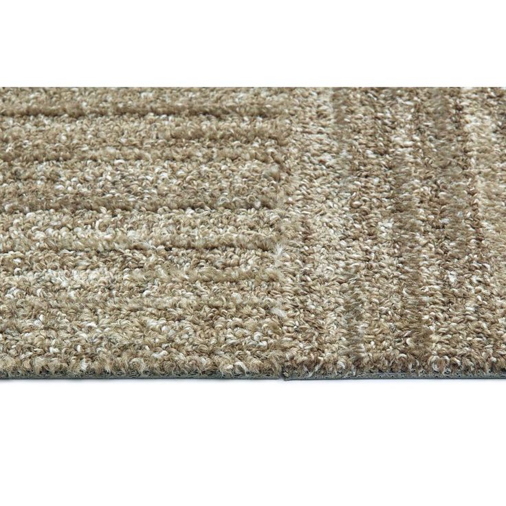 Floorigami Desert Dawn Tumbleweed Patterned 9 in. x 36 in. Carpet Tile (8 Tiles/Case)
