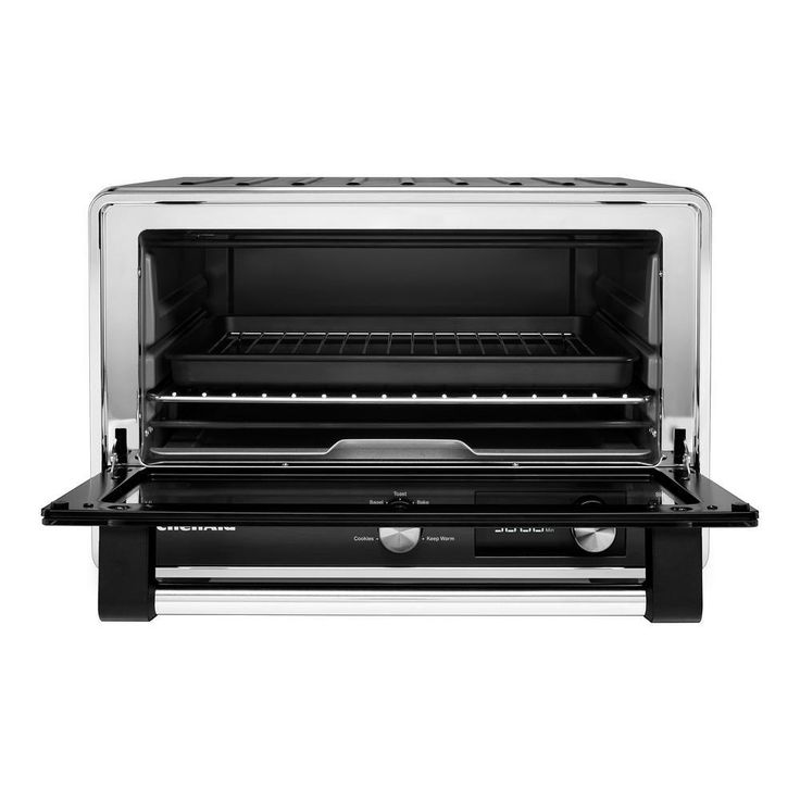 Matte Black Digital Countertop Oven