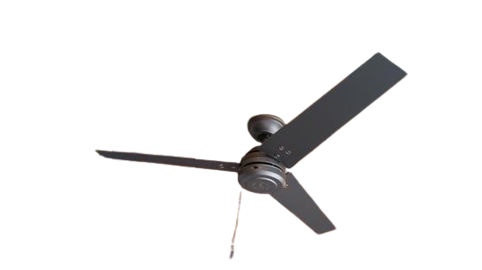 Hunter 52" Cassius Matte Silver Ceiling Fan with Pull Chain