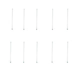 Philips 32-Watt 4 ft. Linear T8 Fluorescent Tube Light Bulb Natural Daylight (5000K) (10-Pack)