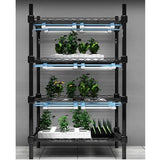 4 ft. 54-Watt Vertical Mount White Full Spectrum LED Non-Dimmable Indoor Linkable Plant Grow Light Strip, Daylight