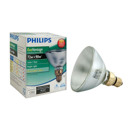 Philips 72-Watt Equivalent Halogen PAR38 Indoor/Outdoor Spotlight Bulb