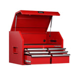 36 in. W 6-Drawer, Deep Tool Chest in Gloss Red